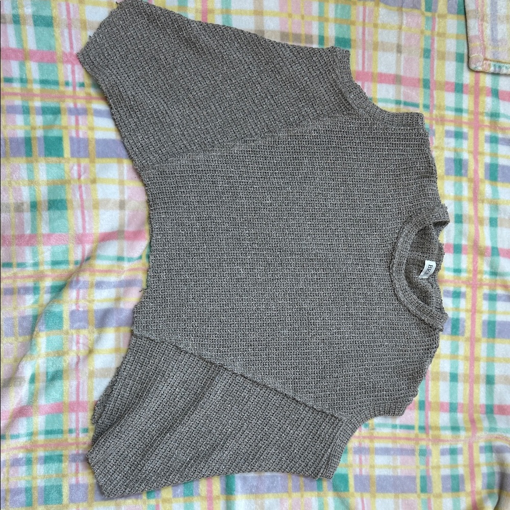 BKE Gray Knit Top
